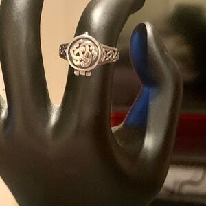 Celtic Silver Ring SZ 6